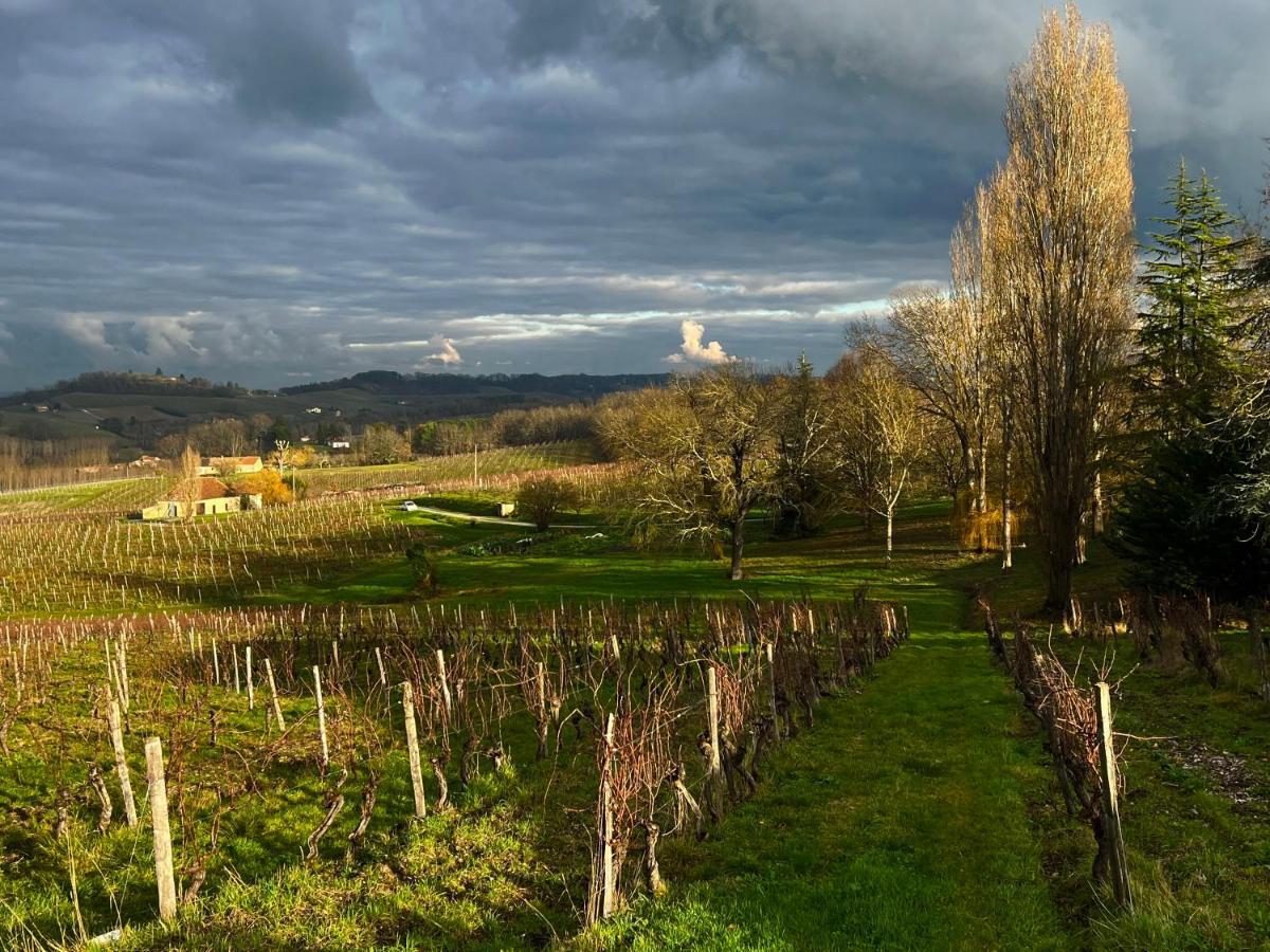Les Vignes Villa Pomport ภายนอก รูปภาพ